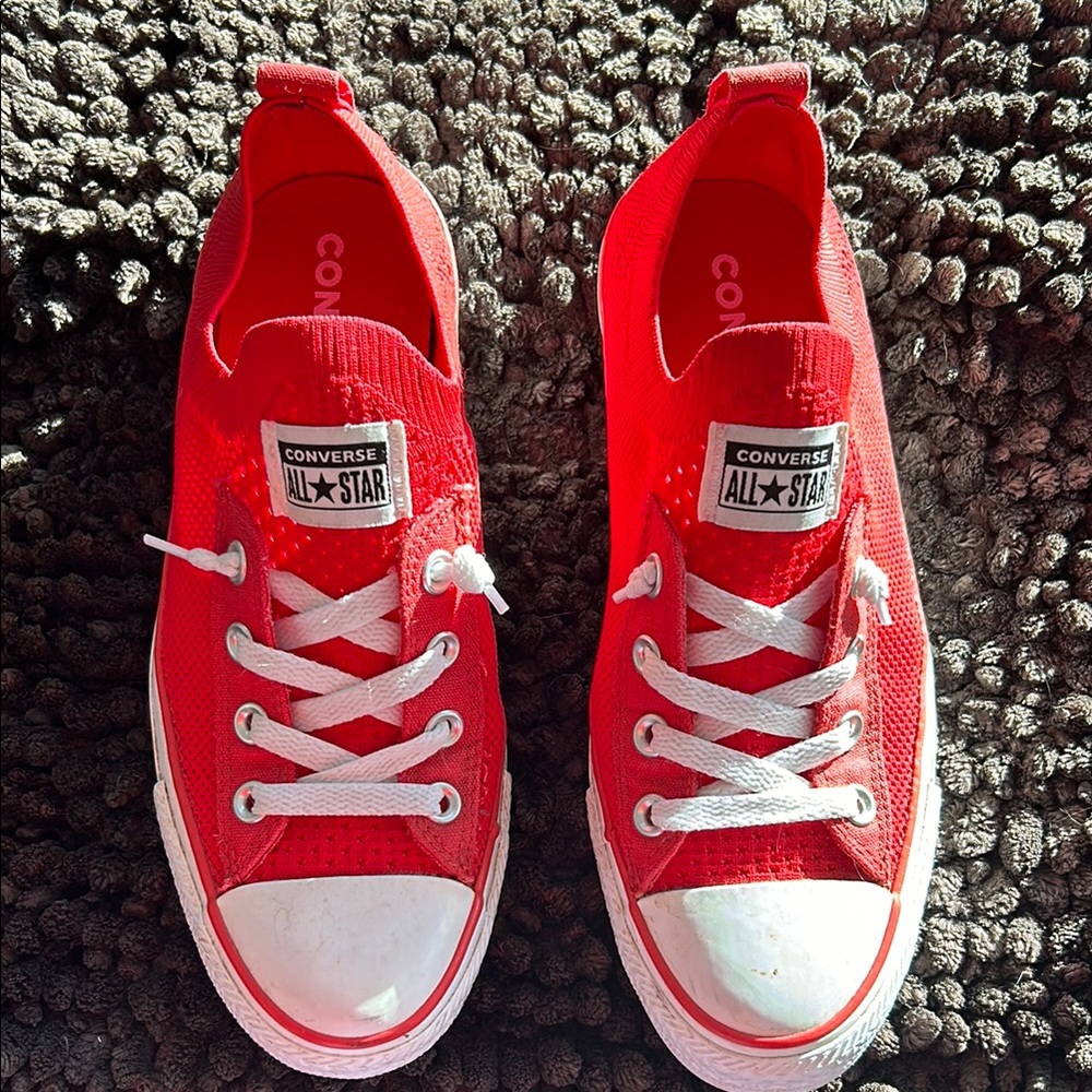 Converse women’s Red All Star Sneakers